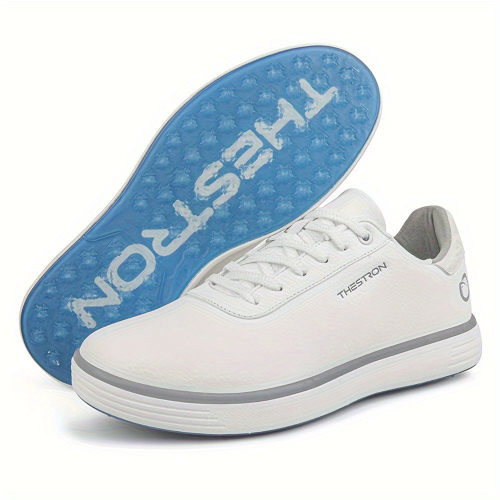 Sneakers, THESTRON Men's Golf Footwear - Non-Slip, Professional Training and Casual Wear, Durable TPU Sole, Lace-Up Closure, All-Season, Comfortable Fit, THESTRON