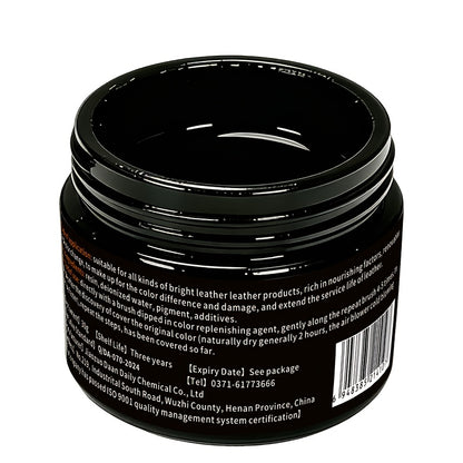 Shoe & Leather Dye Color Changer/Restorer Spray - Instant Black -Up Paint for Leather Jackets, Bags, Belts, Wallets - Plant-Based & Chemical Formula Refurbishment Spray (30g)