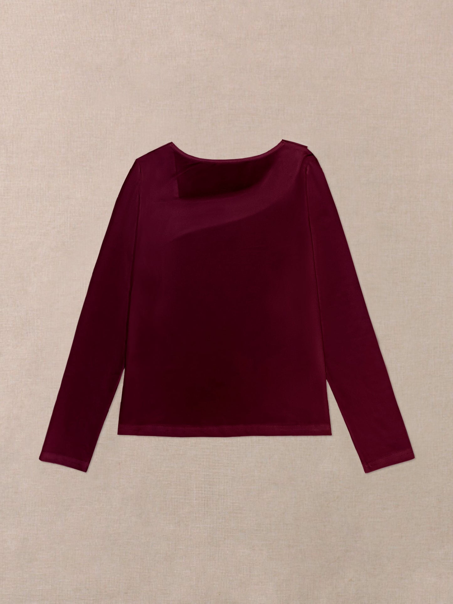 Women'S Fashion Casual Asymmetrical Long Sleeve Top