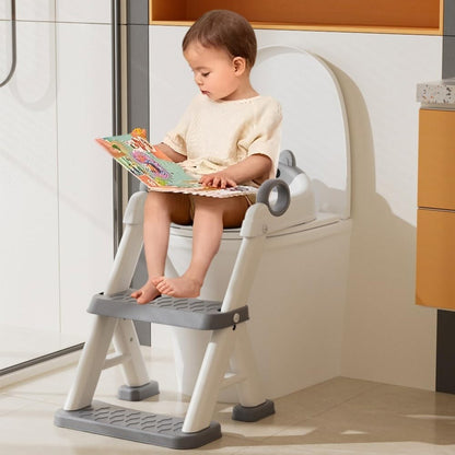 Potty Training Seat - Soft Toilet Steps Splash