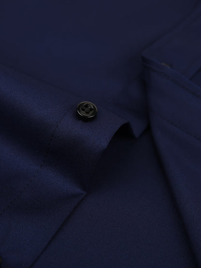 Men's Cufflink Shirt 2026 Spring/Summer French Cuff Shirt Breathable, Stretchy, Wrinkle-Resistant Business Casual Easter Gift Suitable for Men, Husband, Father Holiday Cruise Essential Short-Sleeve Shirt Summer Top Formal Dress Shirt