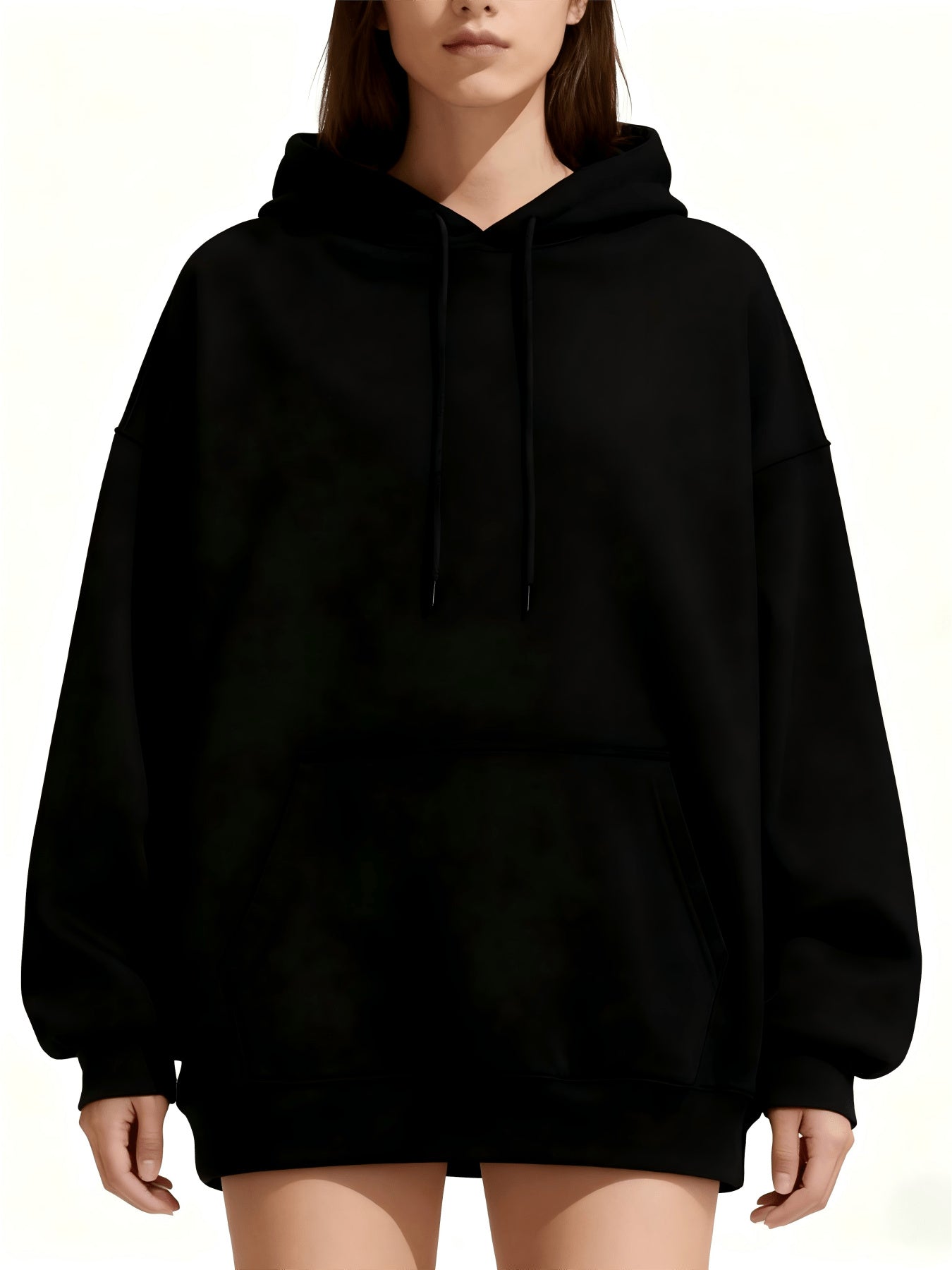 Women's Autumn Winter Hoodie, Casual Loose Fashion Pattern Top, Long Sleeve Hooded Sweatshirt, Comfortable Fabric Large Size Loose Fit, Christmas Halloween Women's Gift Recommendation, Local Delivery