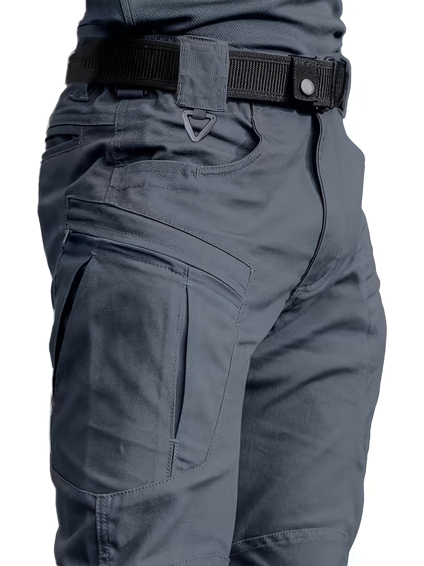 Men'S Tactical Cargo Pants with Multi-Pocket Design (Includes A Belt) - Durable Quick-Dry Outdoor Hiking, Camping, Workwear And Travel Pants - Straight-Leg Regular Fit Casual Tactical Gear, Camping Essentials, Breathable Material, Adventure