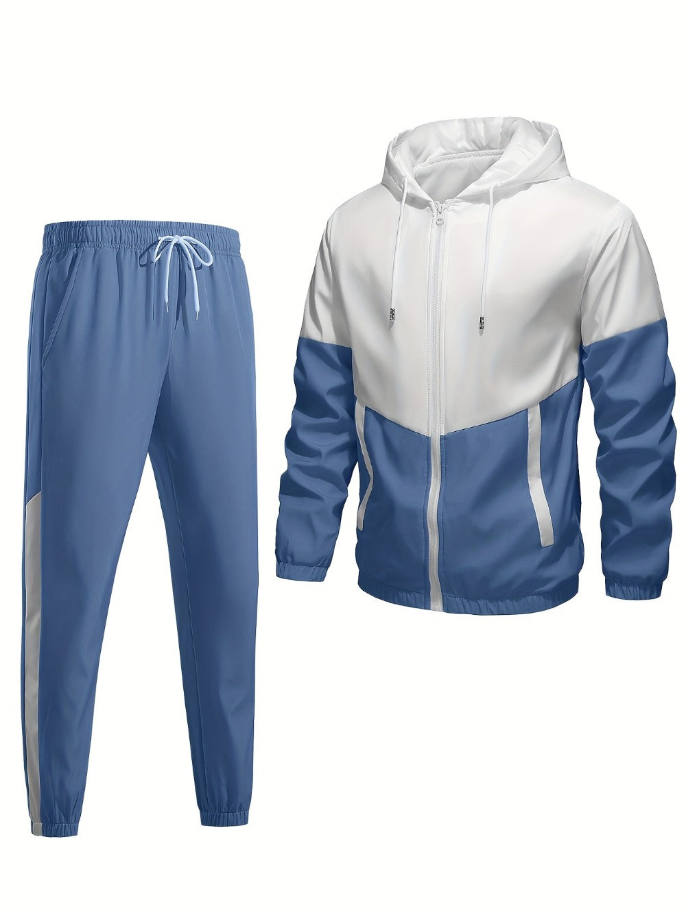 Men's Sportswear Set 8-Piece - Zipper Pocket Styles