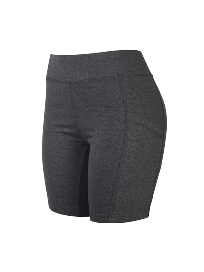 LADIES COTTON 15 INCH OUTSEAM SHORTS WITH POCKETS
