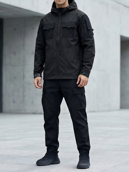 Men's Windproof Zip-Up Coat Everyday 997