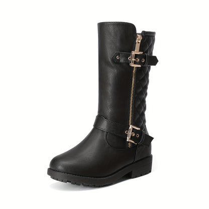 Girls Snow Boots - Non-Slip Sole & Plush Lined 242981