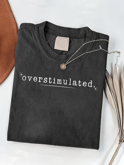 Trendy Women'S Retro Printed T-Shirt - Made from 230G Thick, Featuring a Retro Street Style with a Crew Neck And Short Sleeves. It'S Machine Washable And Ideal for Casual Wear in Spring And Summer, Offering a Unique Loose Fit