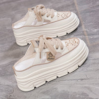 Beige and Brown