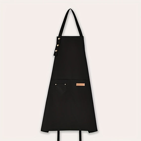 Artist & Chef Apron - Professional Painting, Pottery & Baking Apron with Adjustable Buckle Straps & Utility Pockets, Perfect Valentine's Day & Christmas Gift for Couples