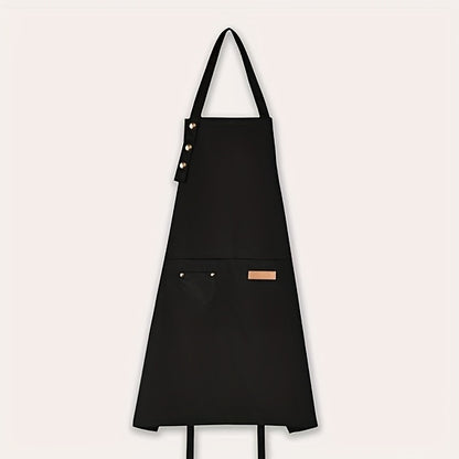 Artist & Chef Apron - Professional Painting, Pottery & Baking Apron with Adjustable Buckle Straps & Utility Pockets, Perfect Valentine's Day & Christmas Gift for Couples