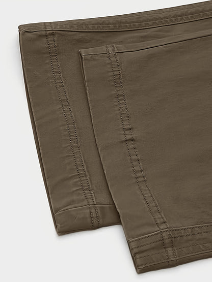 European And American Style, Individualistic Street Style, Slim Fit, Flattering, Cargo Pants, Women's Straight Leg Wide-Leg Pants with Lace-Up, Low-Rise Casual Jeans