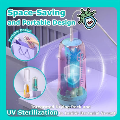 Electric Bottle Brush Set - USB Rechargeable Cleaning Kit