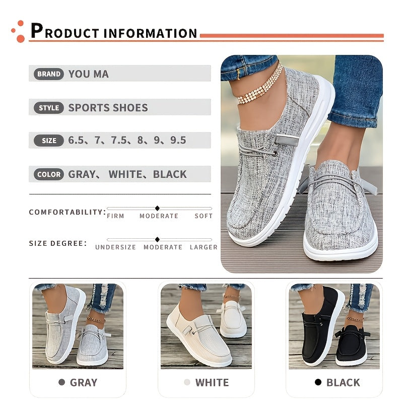 Women's Spring/Fall Slip-On Shoes Low-Top Flat Elastic Lace-Up Strap Shoes Stylish Casual Everyday Loafers The Perfect Gift for Mom Or Wife Shipped From Local Warehouse On Women's Shoes, Women Shoes