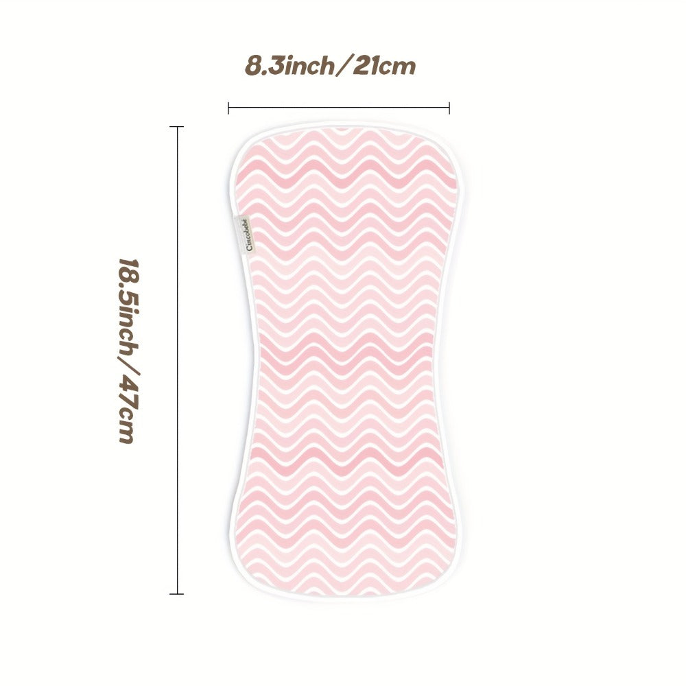 Baby Burp Cloth Set - Soft Absorbent Multipack Style 0517