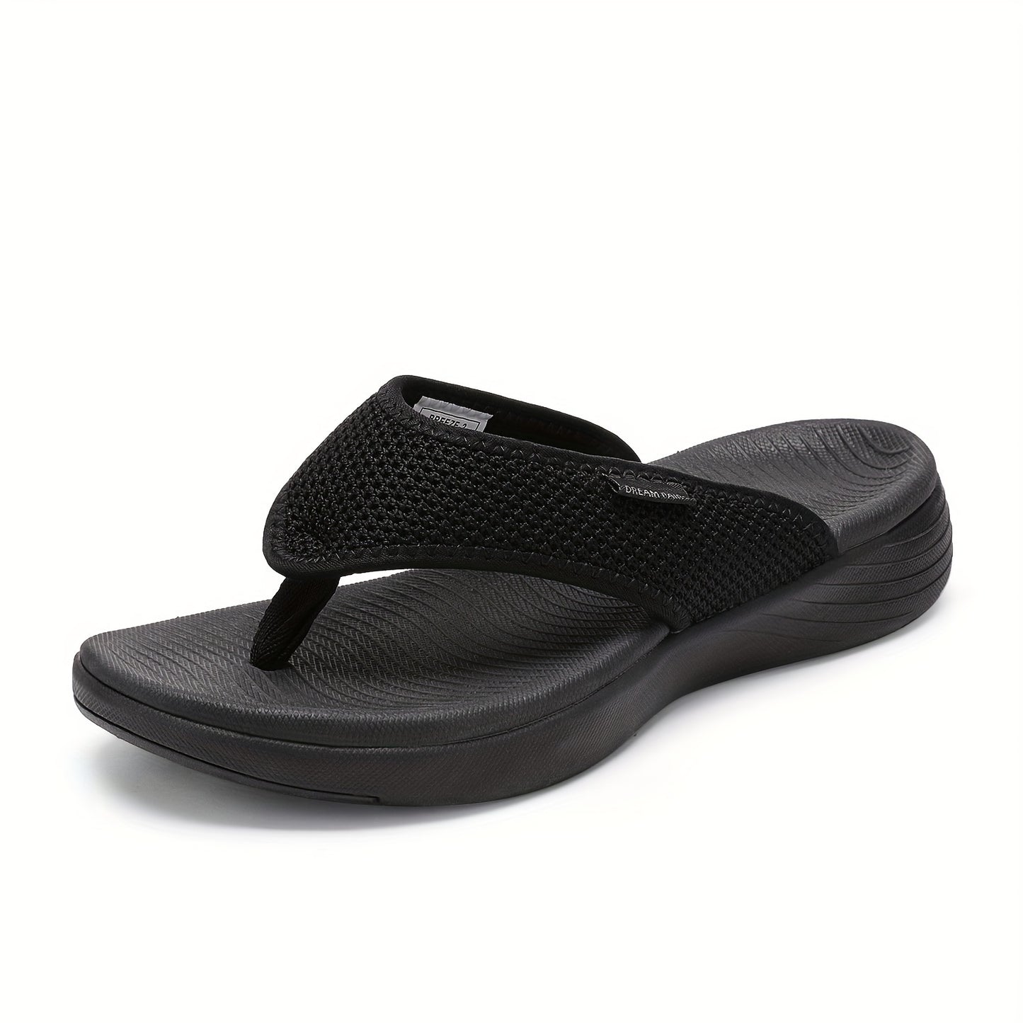 Women's Platform Sandals - Cushioned Comfort Slip-On for Everyday Wear