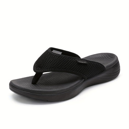 Women's Platform Sandals - Cushioned Comfort Slip-On for Everyday Wear