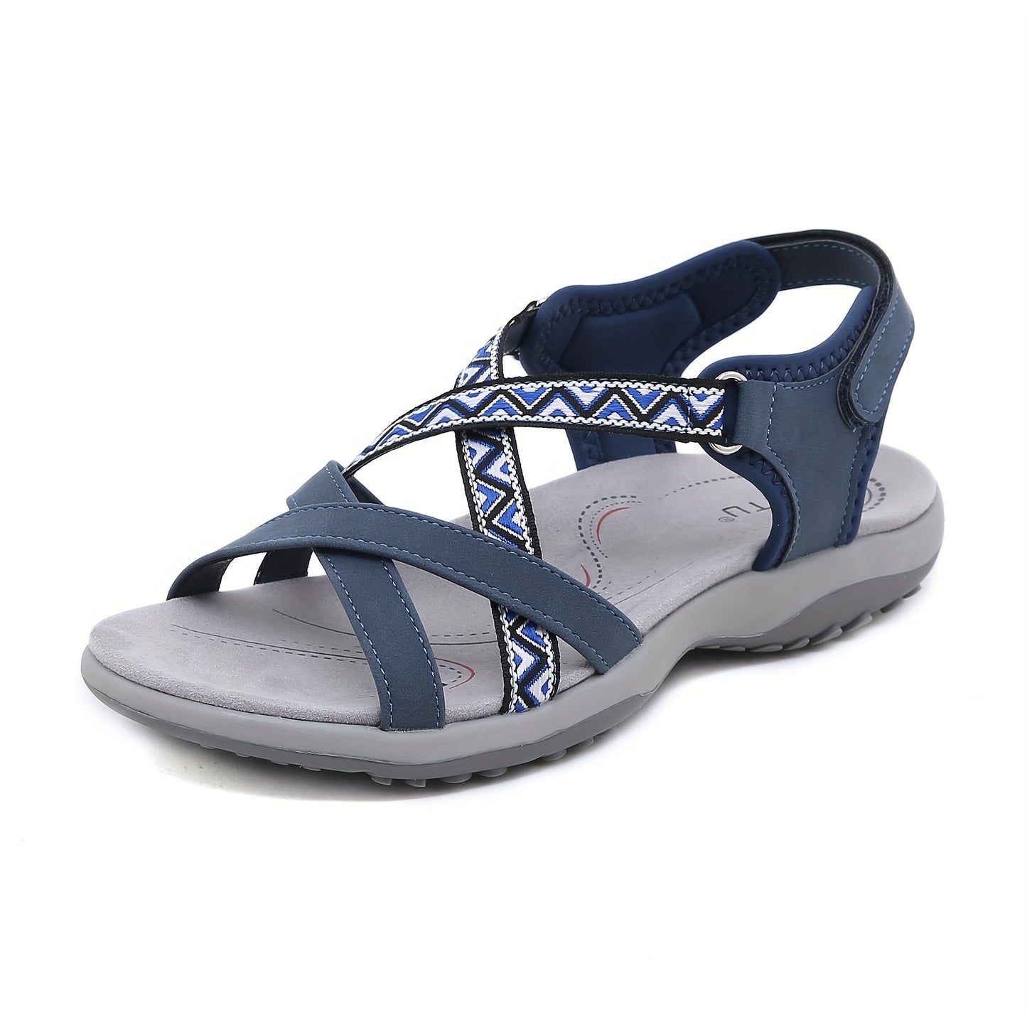 Women'S Sports Sandals, Outdoor Casual Shoes With Adjustable Elastic Bands And Arch Support, Summer Non Slip Fashionable Beach Sandals
