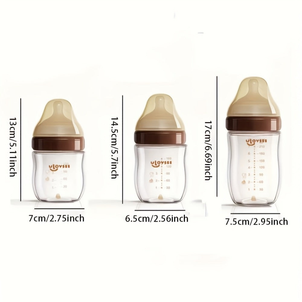 Baby Bottle - Glass 4Oz 8Oz Borosilicate