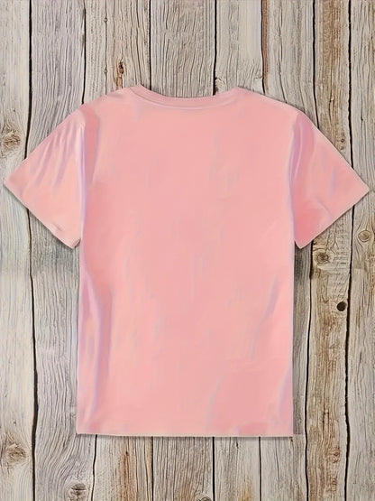 Men'S Graphic Print T-Shirt, Breathable And Moisture-Wicking, Machine Washable And Easy Care, Casual Round Neck, Shipped from Local Warehouse, Medium Stretch, Short-Sleeved Summer Top, Fashionable And Versatile