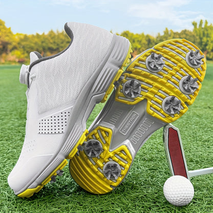 [Anti-Slip Golf Shoes] Professional Anti-Slip Men's Golf Shoes | Comfortable Large Size 39-49 Outdoor Training Shoes for Men