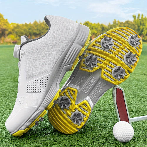 [Anti-Slip Golf Shoes] Professional Anti-Slip Men's Golf Shoes | Comfortable Large Size 39-49 Outdoor Training Shoes for Men