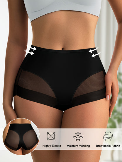 Women's Mixed colors Knit High-Waist Underwear - product view 9