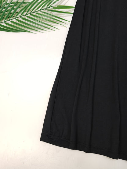 2pcs Easter Women's Basic Slip Dress, Casual Sleeveless Cami Dress for Layering Or Daily Wear, Loose Fit All-Match Soft Skin-Friendly Dress