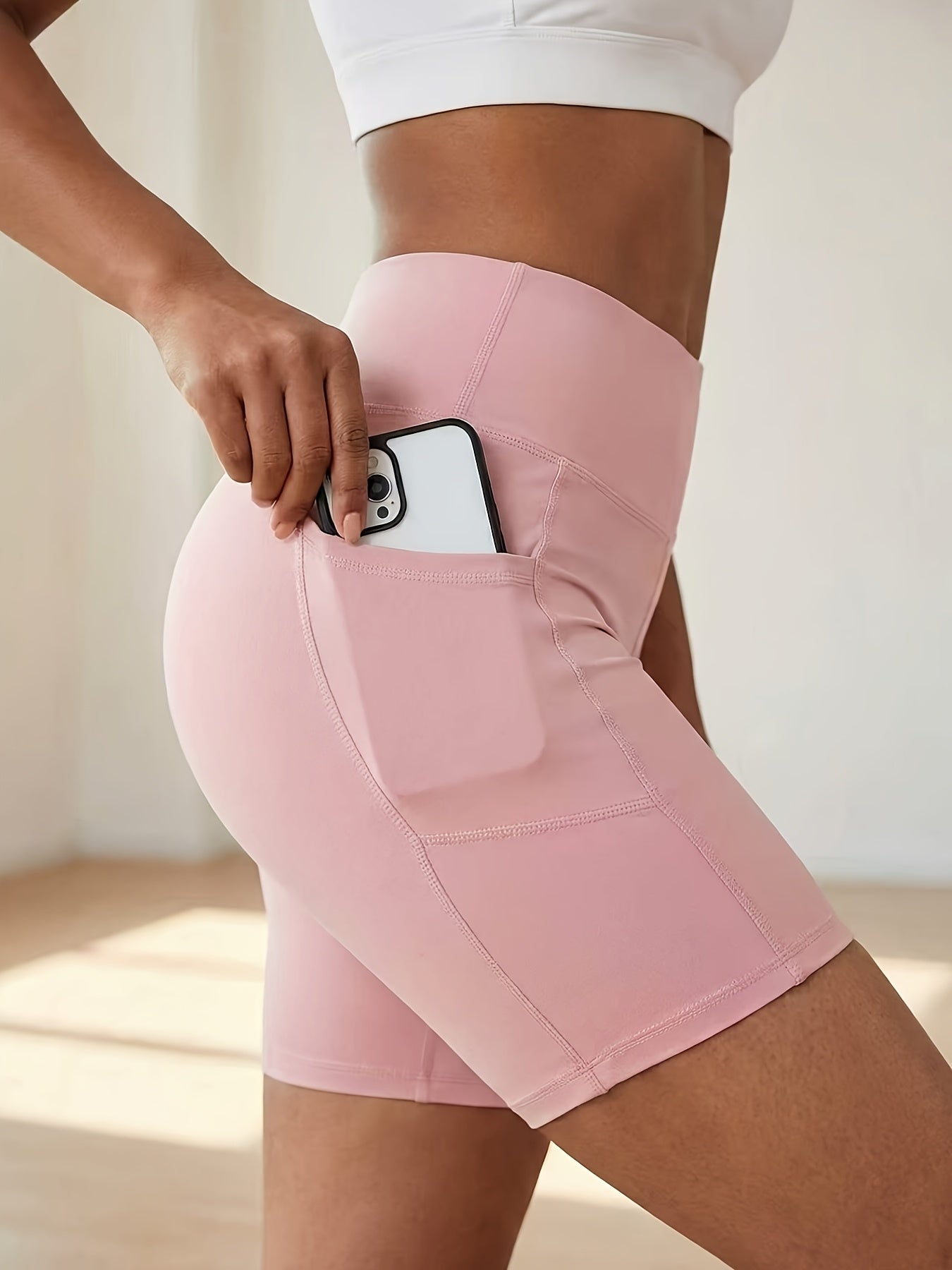 Women's Mixed colors Polyester Shorts - product view 9