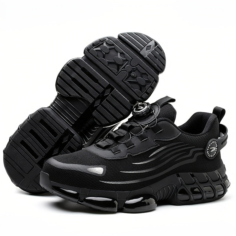 Men's Safety Shoes Men's Steel Toe & Puncture Proof Breathable Work Boots, Labor Protection Shoes for Men's Safety Shoes