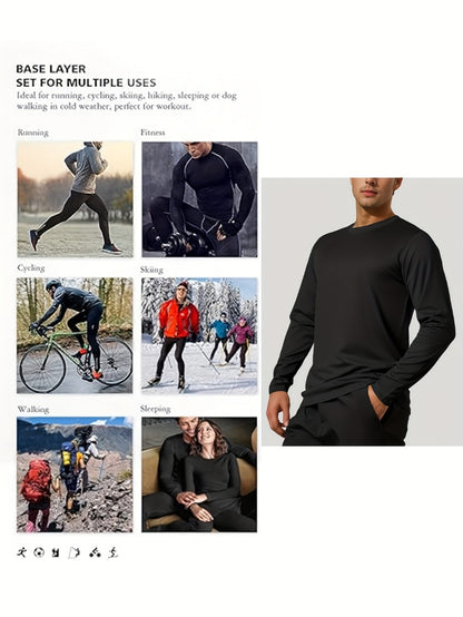 Men's Quick-Dry Sports Shirts 5-Pack - Long Sleeve