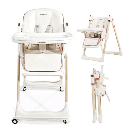 Baby High Chair - Foldable Adjustable Cochildor 3-in-1
