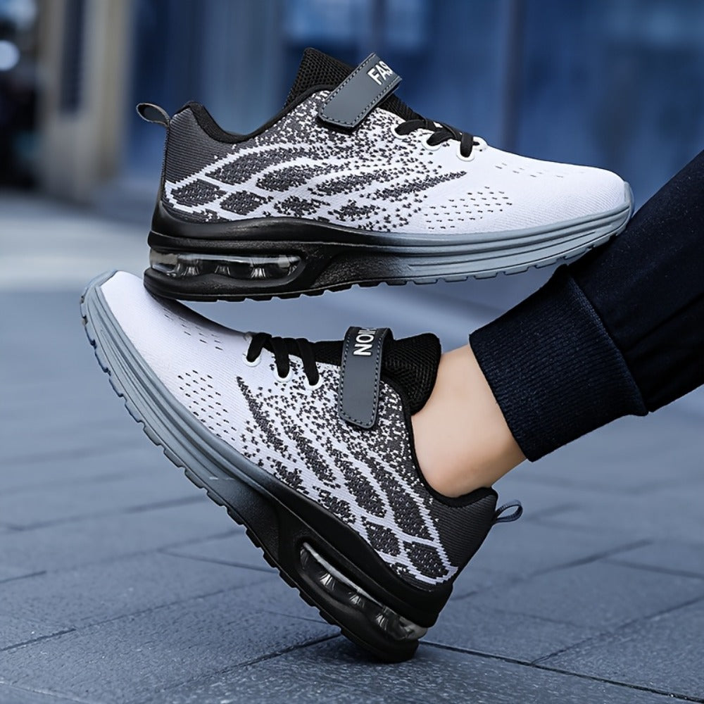 Boys Running Shoes - Breathable Mesh & Lightweight 473509