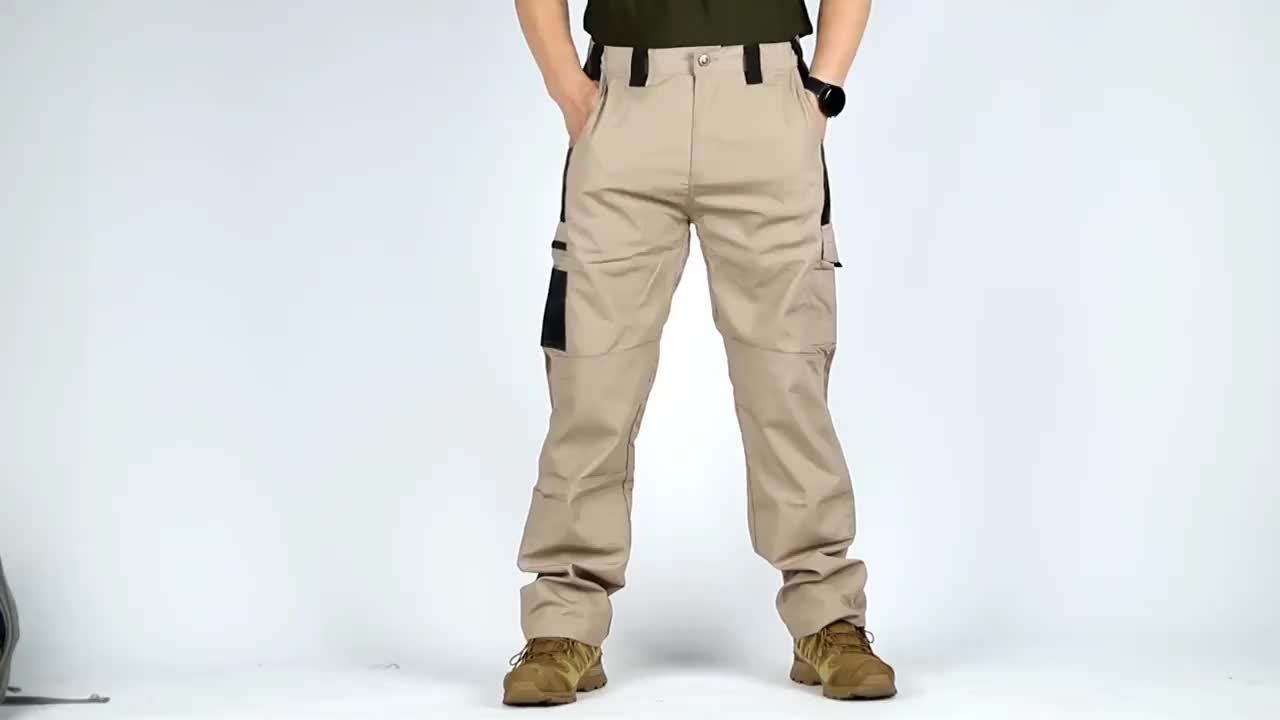 Men'S Tactical Cargo Pants - Quick-Dry Lightweight, Multi-Pocket Design, Regular Fit for Hiking, Camping, Outdoor Adventures (Belt Not Included), Hiking Pants, Adventure Clothing, Rugged Style, Scratch resistant Material, Utility Trousers