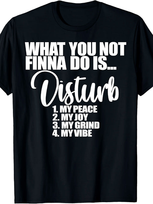 Men's Vintage T-Shirt - Crew Neck Short Sleeve Streetwear Style