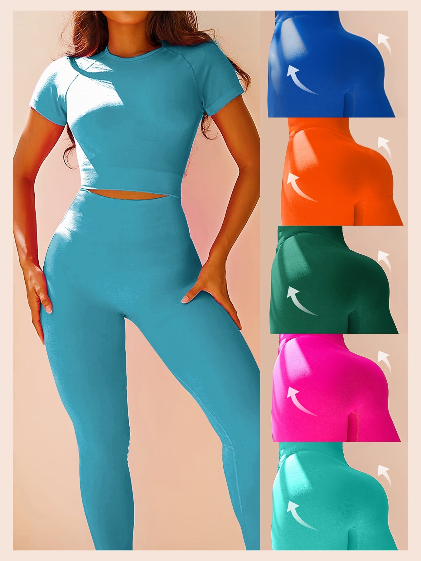 Women's Royal Blue Pants - product view 33