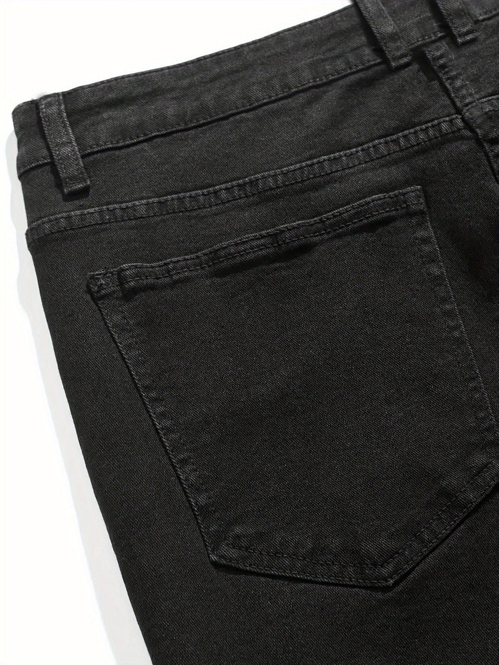 Men's Slim Fit Jeans - Classic Wash Clean Finish Modern