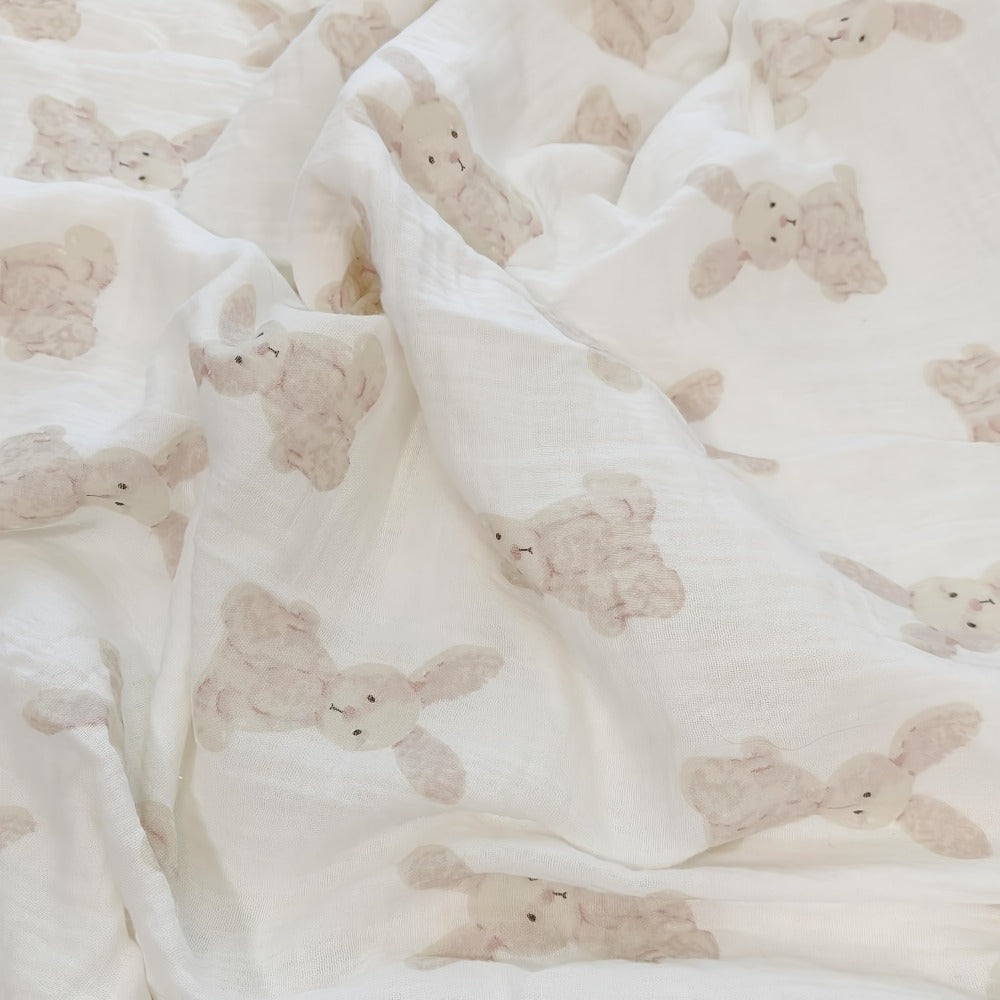 Swaddle Blanket - Muslin Cotton Soft Double