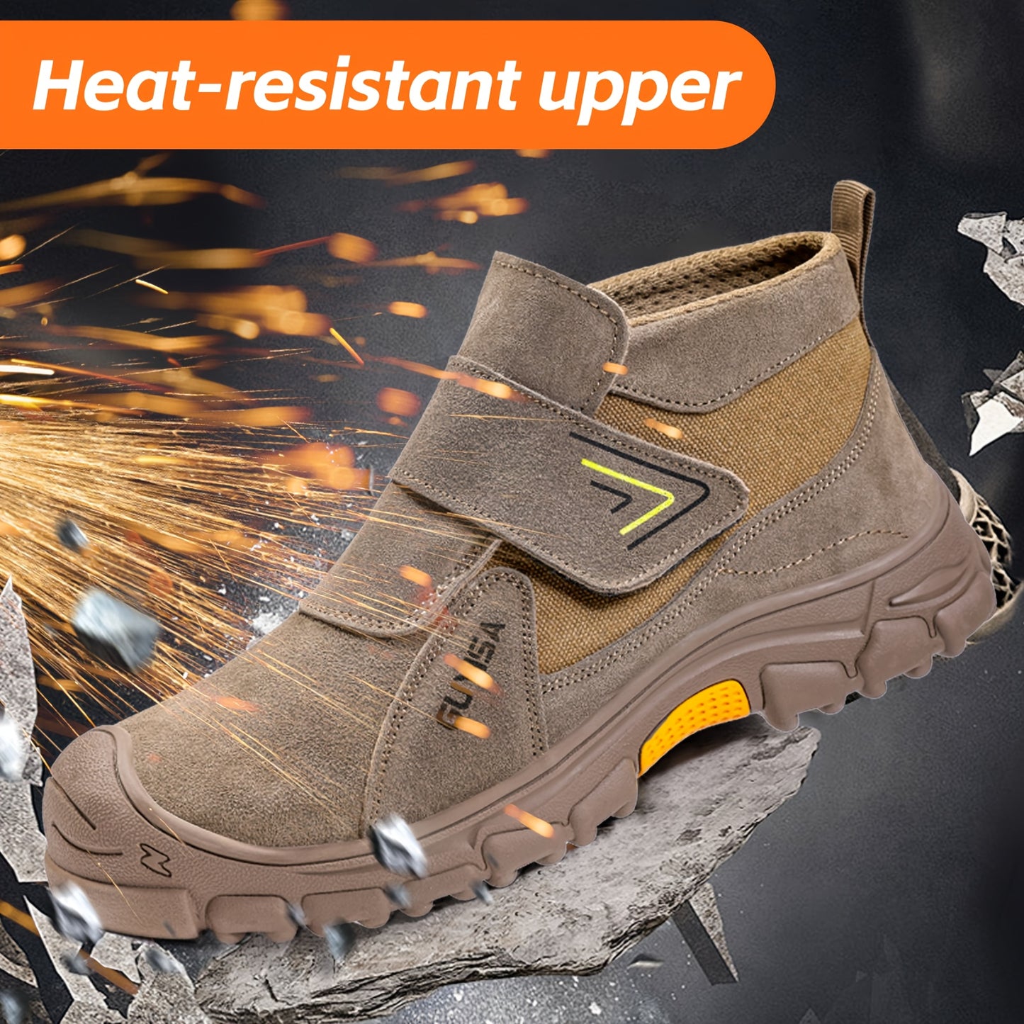 Gender-Neutral Year-Round Breathable Footwear - Lightweight Non-Slip TPU Sole, Durable Fabric Build, Lace-Up Low-Top Style for Industrial, Outdoor & Casual Activities - Comfortable, Long-Lasting & Stylish