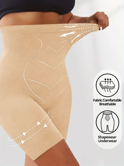 Plus Size Women'S Shaping Leggings Shaping Tummy-Control Shorts Shaping Underwear Leggings Plus Size Women'S Underwear