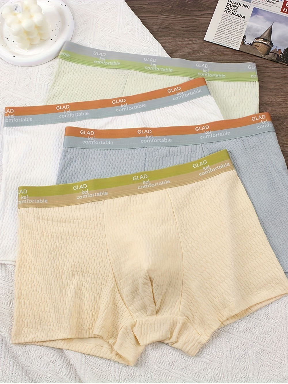 Men's Boxer Briefs - Breathable 4 Pack Modern 641445