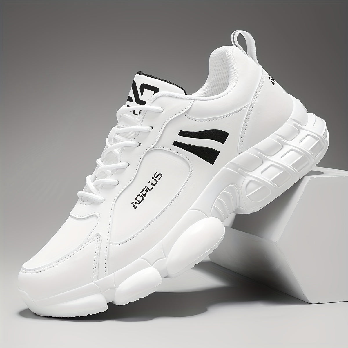 [Men's Running Sneakers] Sneakers, New Four Seasons Korean-Style Versatile Men's Road Running Shoes, Anti-Slip, Wear-Resistant, Fashionable, Casual, Outdoor