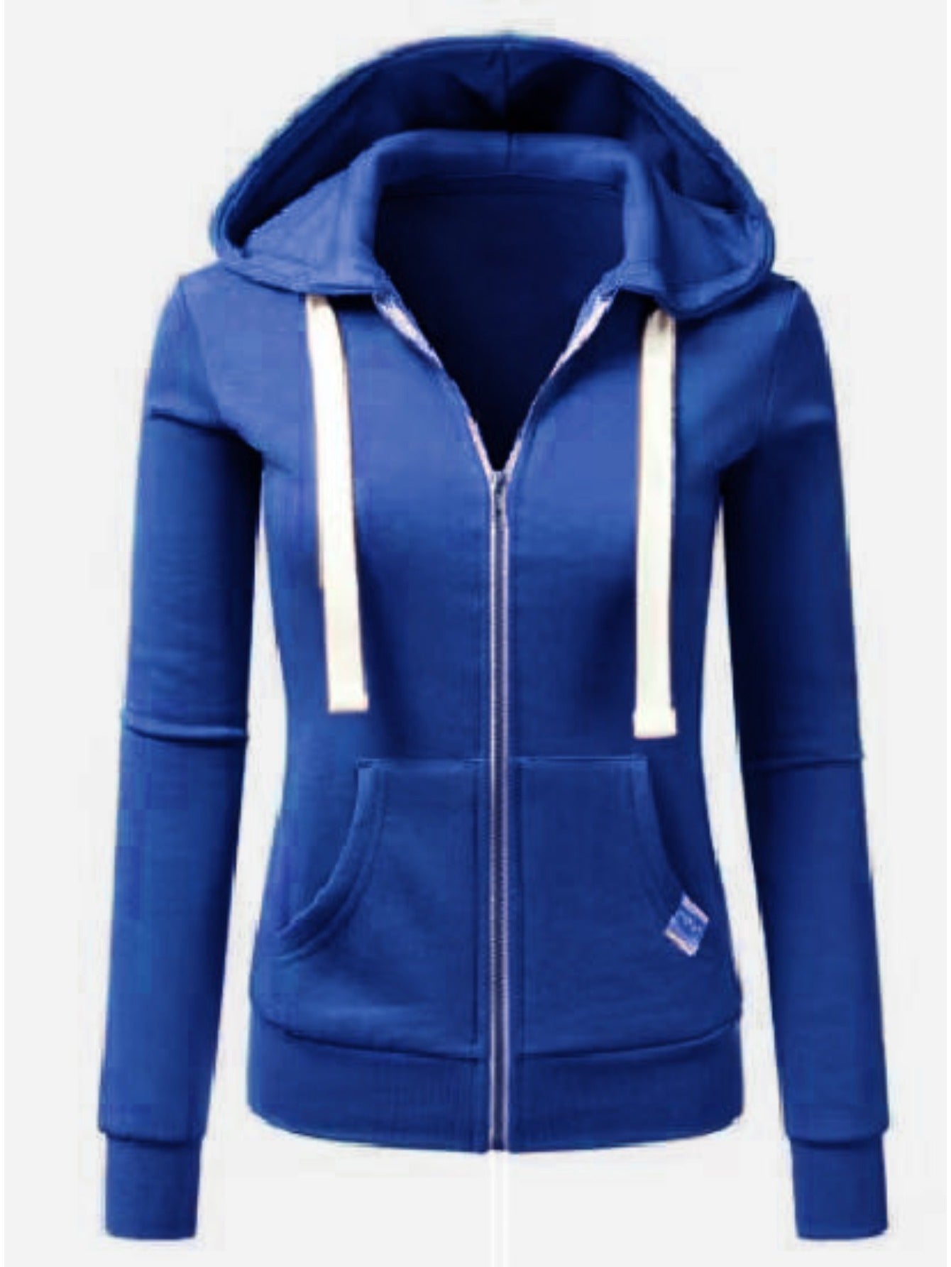 2025 New Waist-Cinching Zipper Sweatshirt Women - Cycling Sport Style Slim Fit Hooded Cardigan