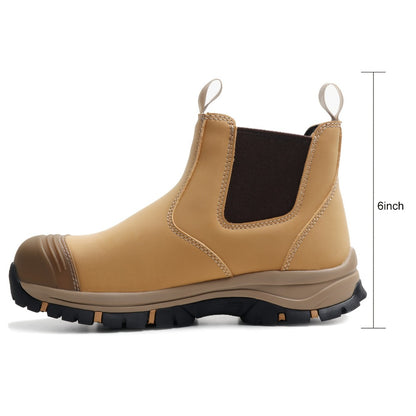 Men's Work & Safety Boots - Steel Toe Protection & Puncture Resistant 391205