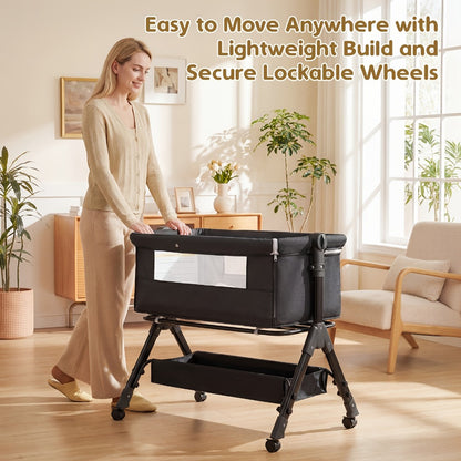 Baby Bassinet - Bedside 3in Sleeper Wheels