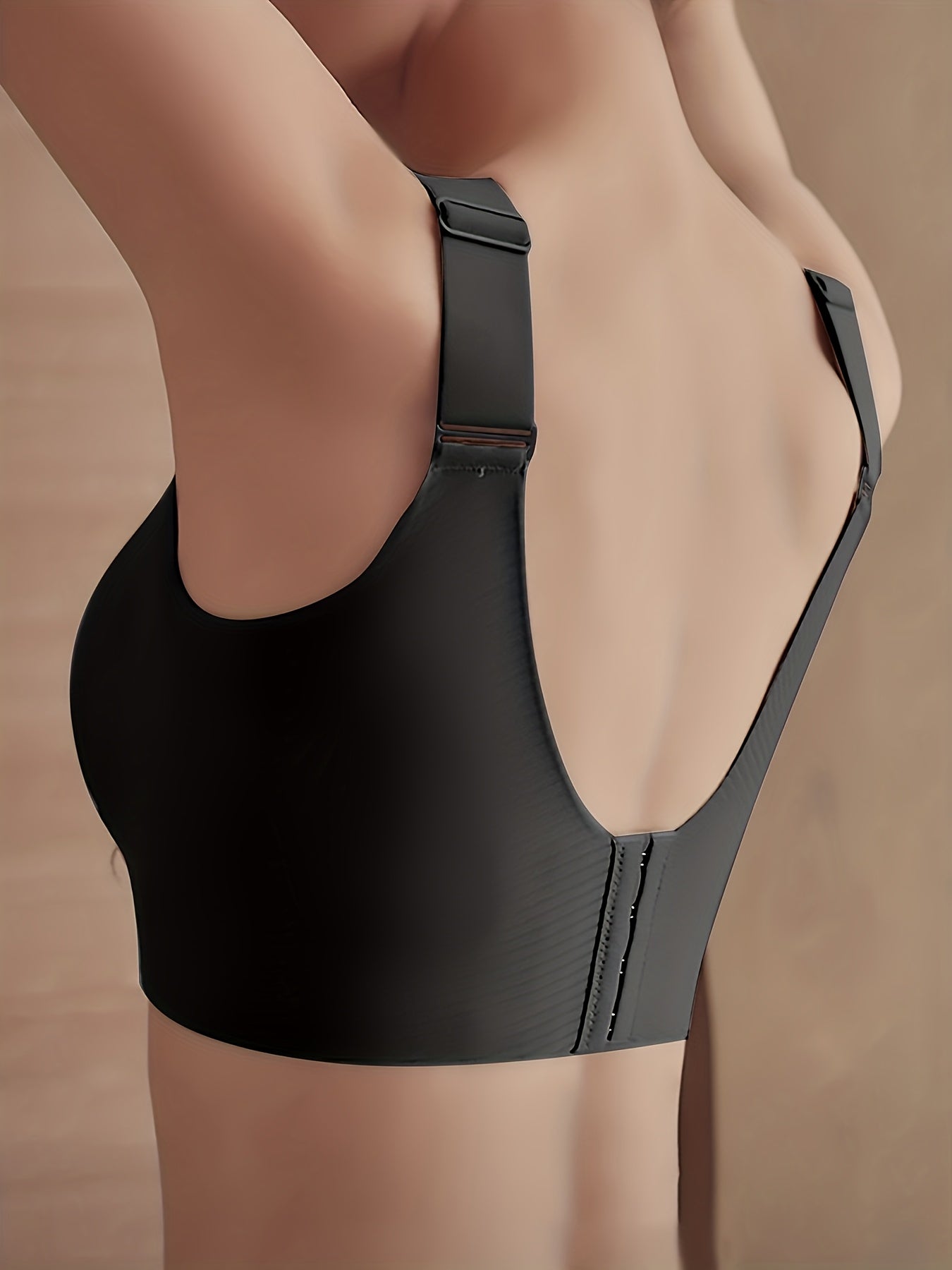 Women's Black T-Shirt - product view 6