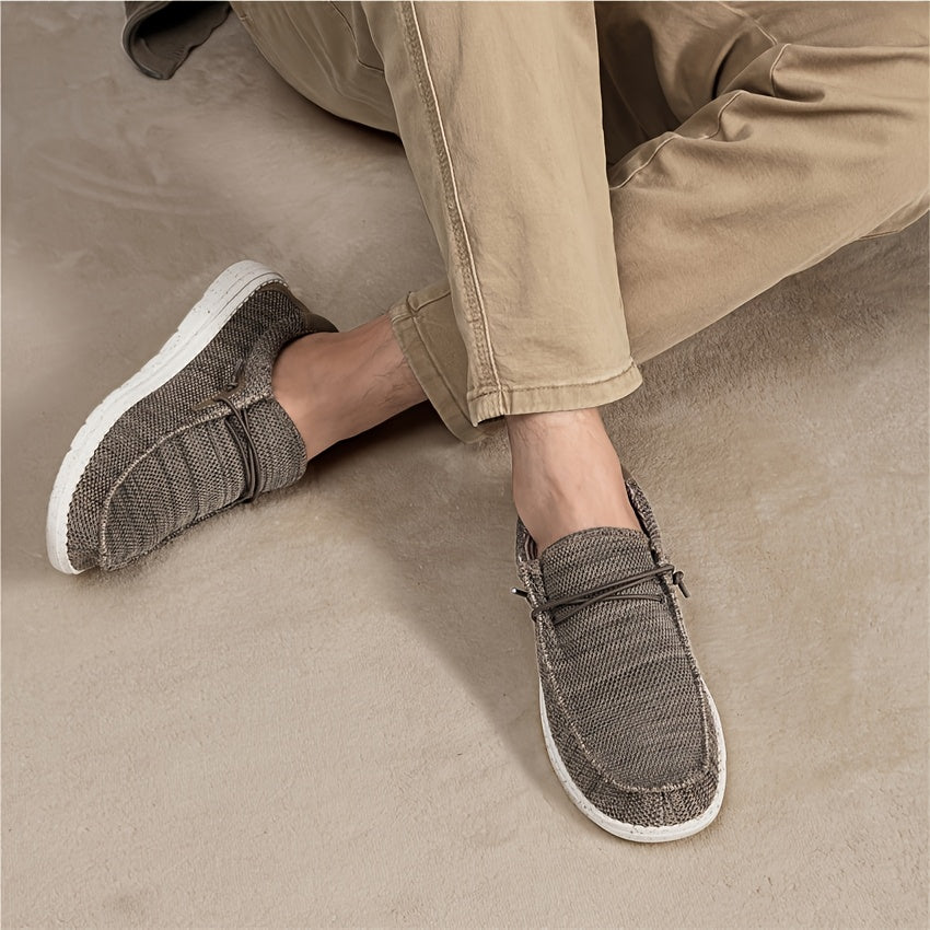 [Slip-On Loafers] Bruno Marc Men's Casual Slip-On Loafers, Stretch Shoes, Comfortable, Simple, Fashionable, Durable, Non-Slip, Suitable for All Seasons