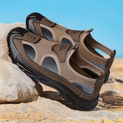 [Breathable Mesh Slip-On] Sneakers 2026 Men's New Summer Breathable Mesh Slip-On Shoes, Perfect for Driving, Outdoor Activities, And The Beach, Mens Shoes