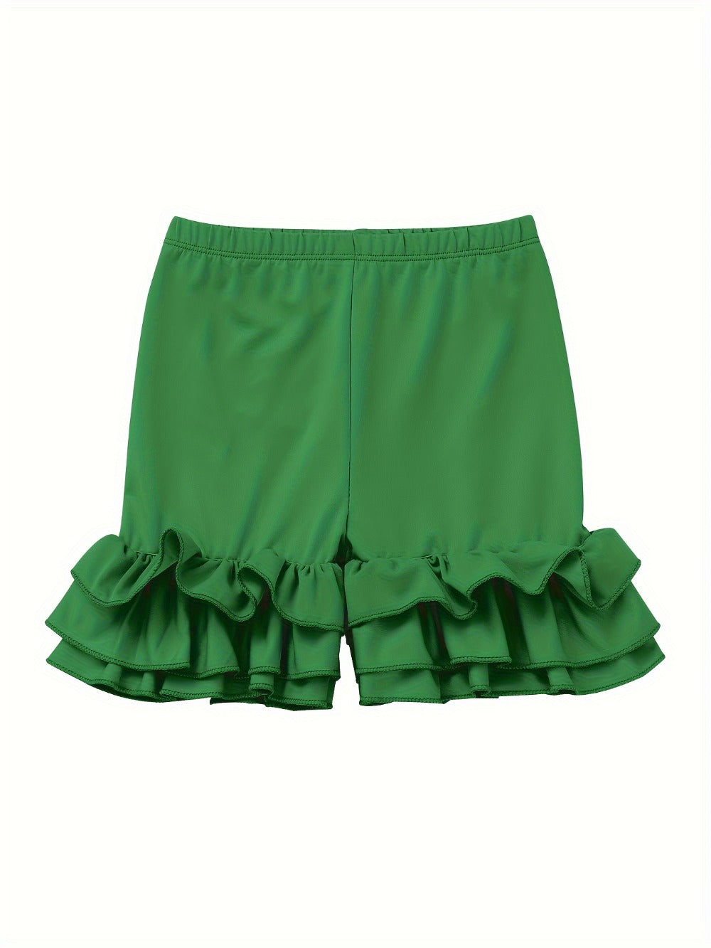 Girls' Solid Color Shorts - Summer 9189
