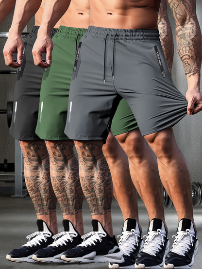 Men's Black Polyester Shorts - product view 30